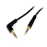 CABLE DE AUDIO DE 91CM DELGADO - AUDIO ESTEREO MINI JACK DE 3.5MM EN ANGULO DERECHO MACHO A MACHO - STARTECH.COM MOD. MU3MMSRA CABLE DE AUDIO DE 91CM DELGADO - AUDIO ESTEREO MINI JACK DE 3.5MM EN ANGULO DERECHO MACHO A MACHO - STARTECH.COM MOD. MU3MMSRA
